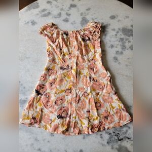 Free People Off-Shoulder Mini Dress w/ Pockets — Size 2